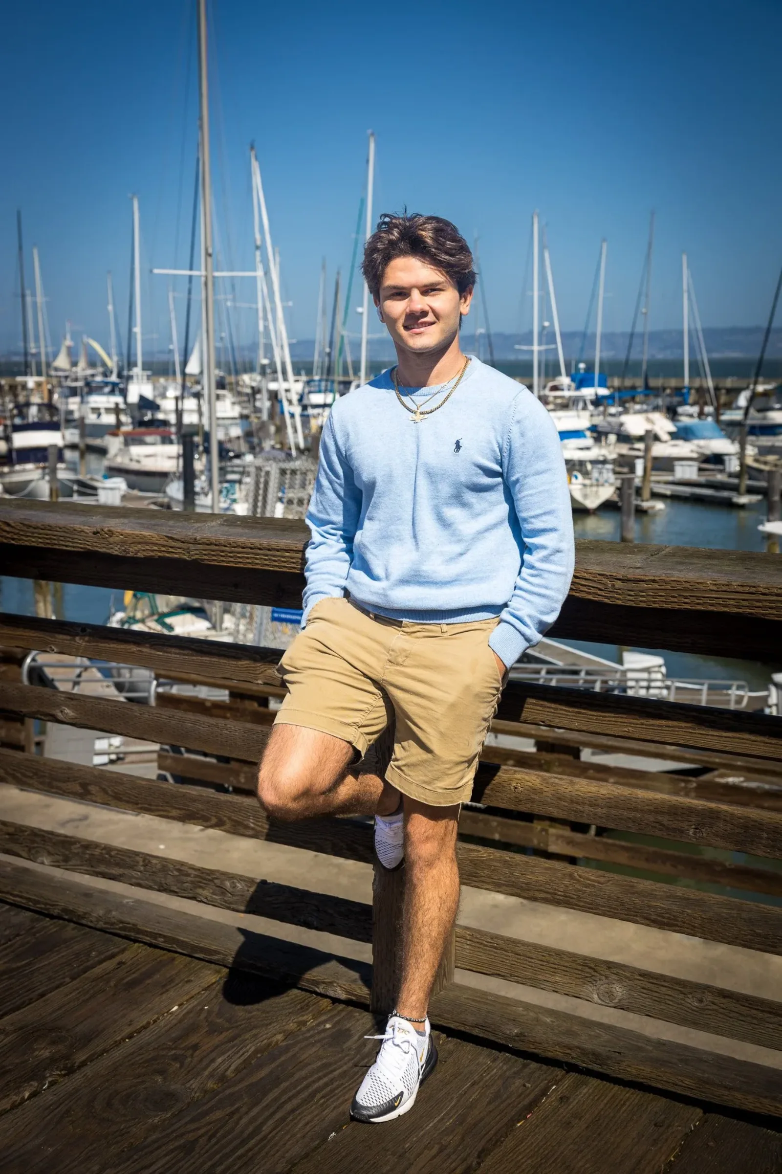 Outdoor professional headshot, SF Peninsula